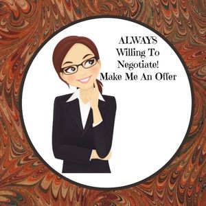 MAKE AN OFFER! I CAN’T SAY YES IF YOU DON’T ASK 😉